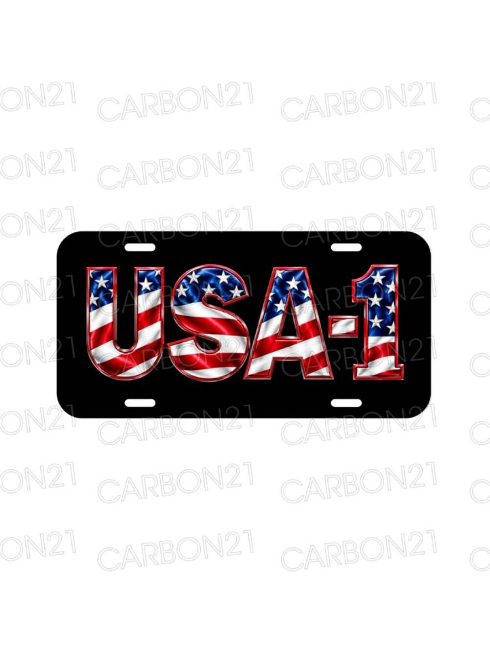 USA 1 American Flag America Pride US Aluminum License Plate CAR SUV Truck NEW